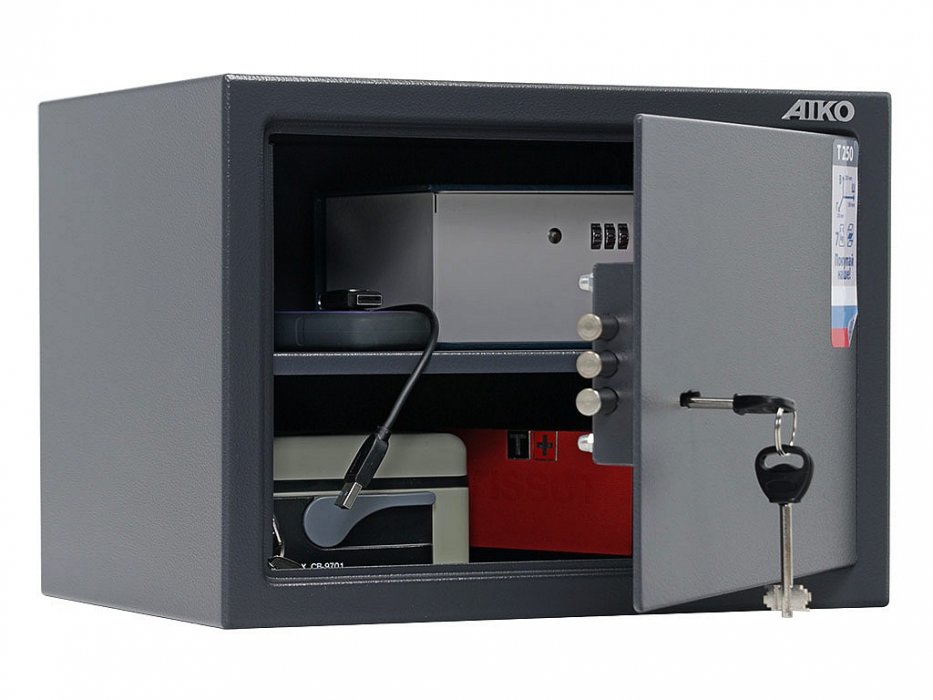Металлический сейф AIKO Т 250 KL - вид 3
