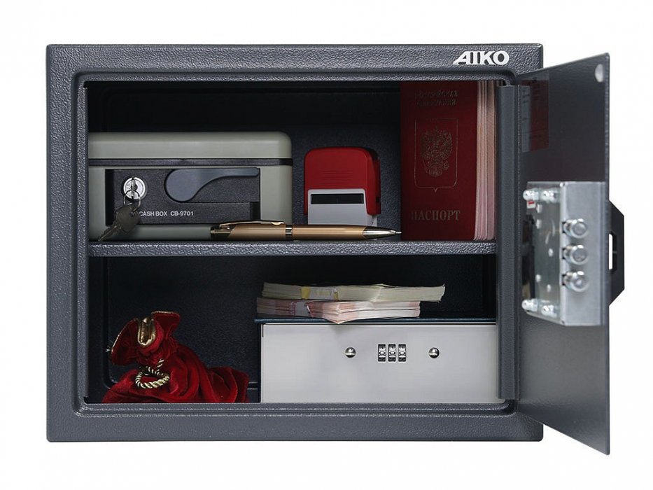 Металлический сейф AIKO Т 280 EL - вид 5